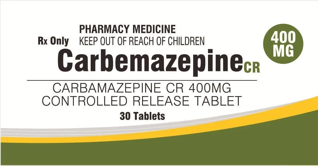 Carbamazepina 400 mg